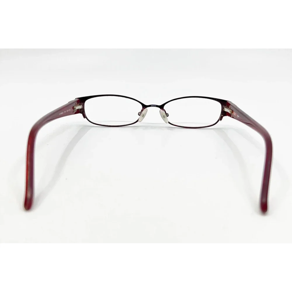 Candies Eyeglasses Women Burgundy C Angela WN Oval Frames 49-17-135